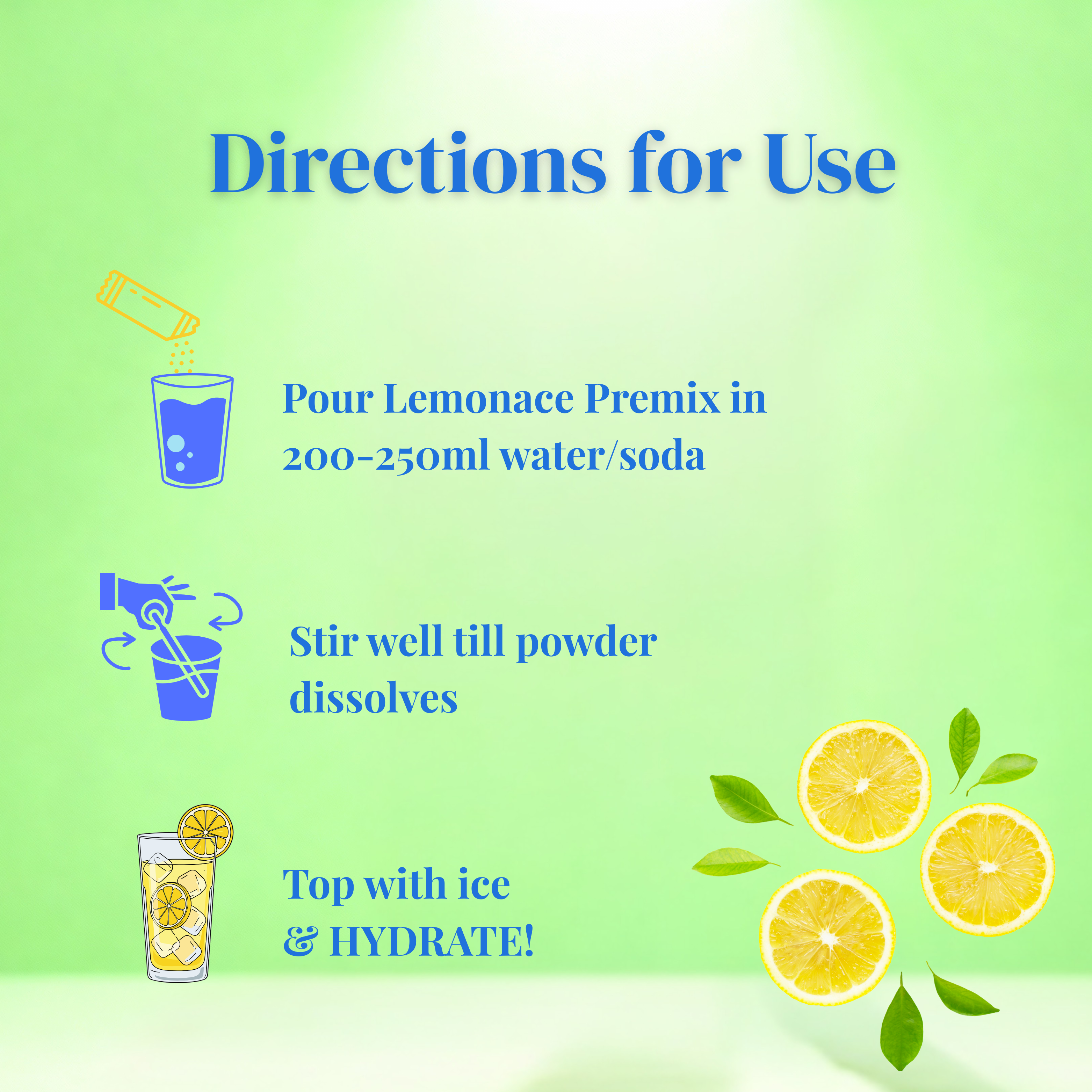 Lemonace Instant Premix Sachet- Aam Panna Lemonade