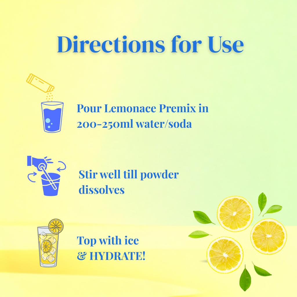 Lemonace Instant Premix Sachet- Pineapple Lemonade
