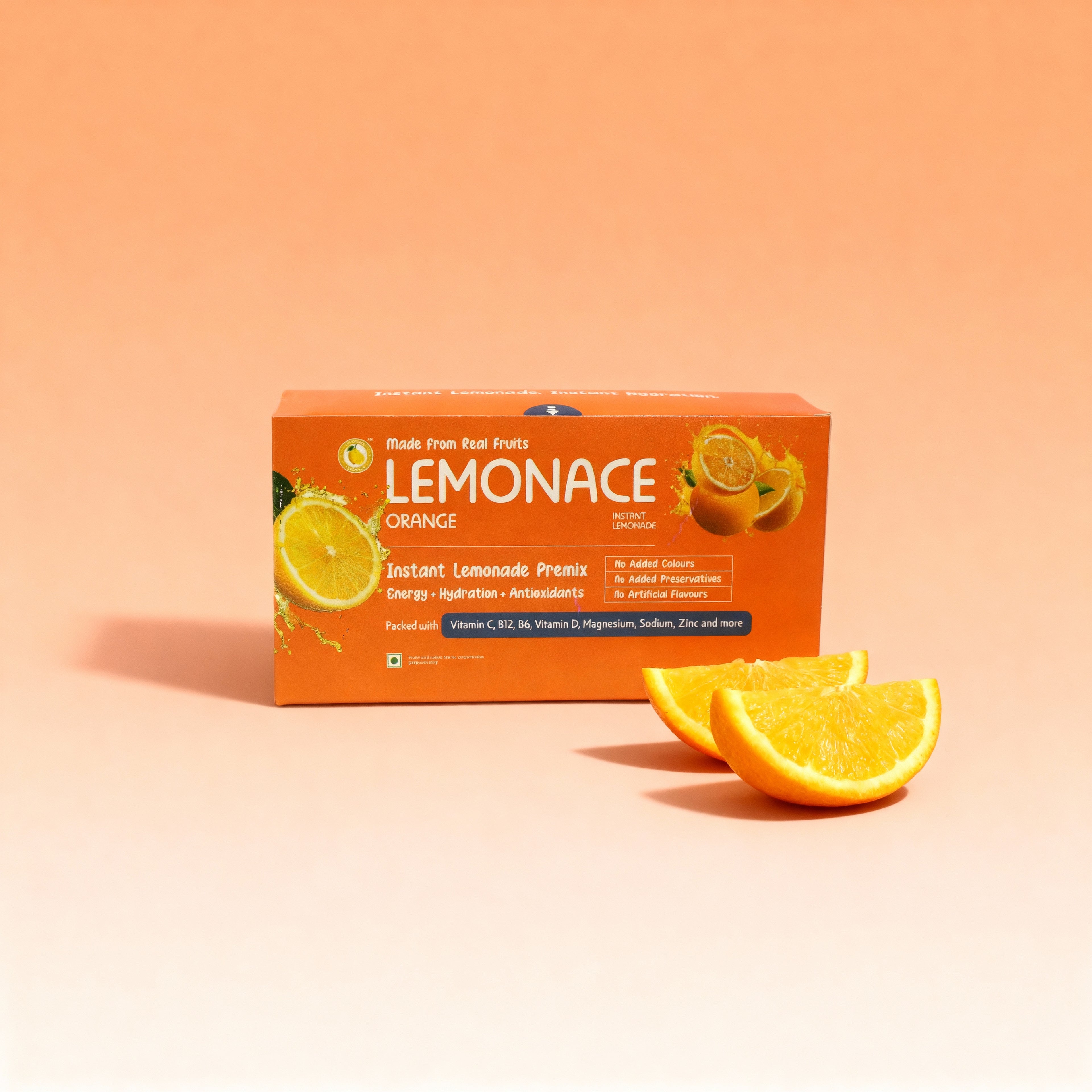 Lemonace Instant Premix Sachet- Orange Lemonade