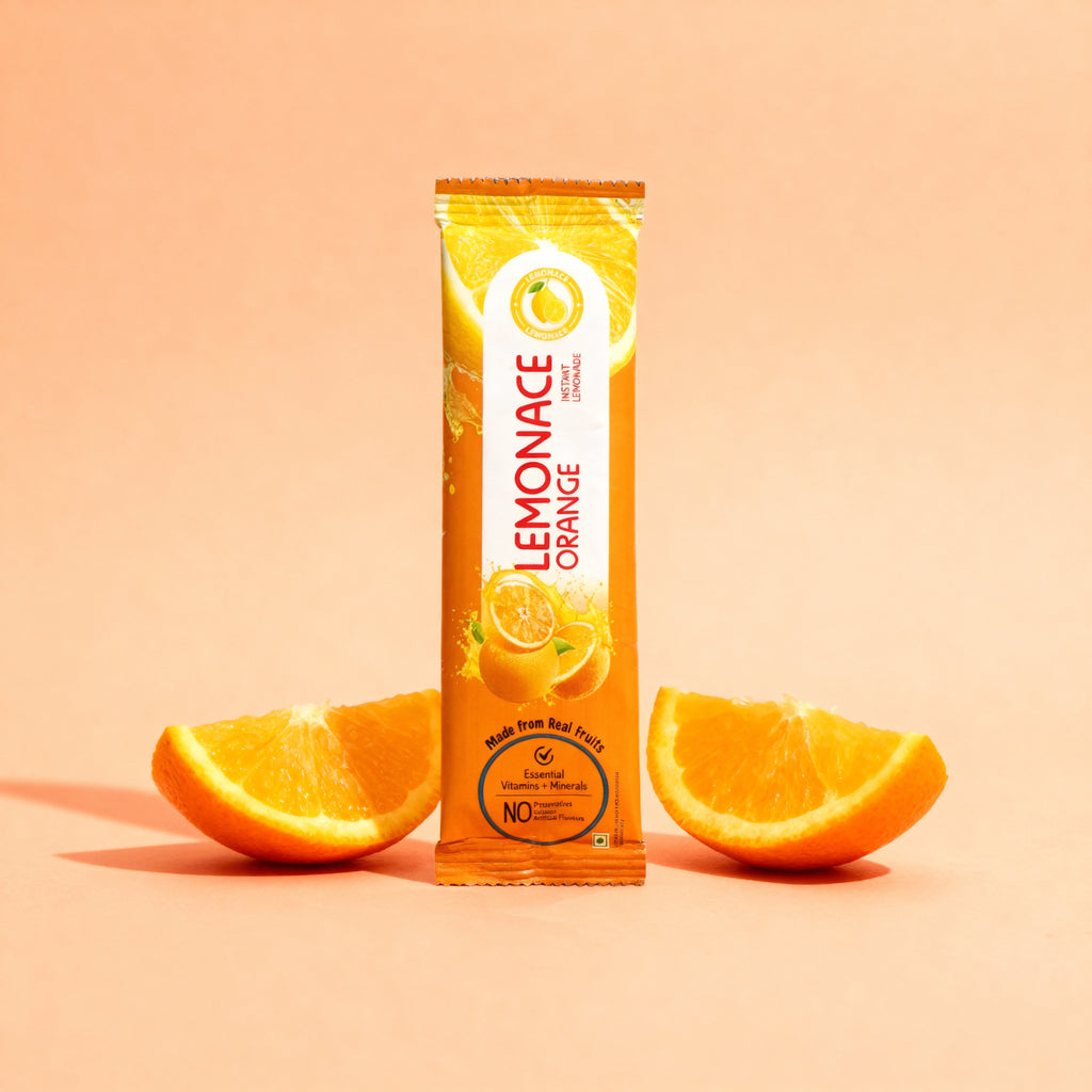 Lemonace Instant Premix Sachet- Orange Lemonade